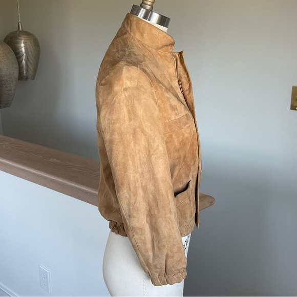 Vintage Sprite Vera Pelle suede jacket purchased in Paris! Size XS - Picture 2 of 9
